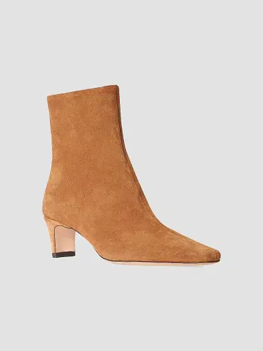 Staud Women's Wally 45MM Suede Ankle Boots | Thumbnail 2 Staud Women's Wally 45MM Suede Ankle Boots | Thumbnail 2