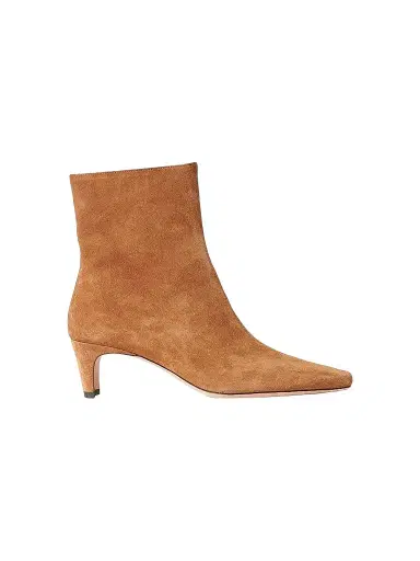 Staud Women's Wally 45MM Suede Ankle Boots | Thumbnail 1 Staud Women's Wally 45MM Suede Ankle Boots | Thumbnail 1