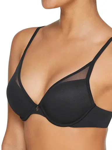 ThirdLove Women's 24/7 Classic Uplift Push-Up Bra - Black - Size 34A | Thumbnail 4