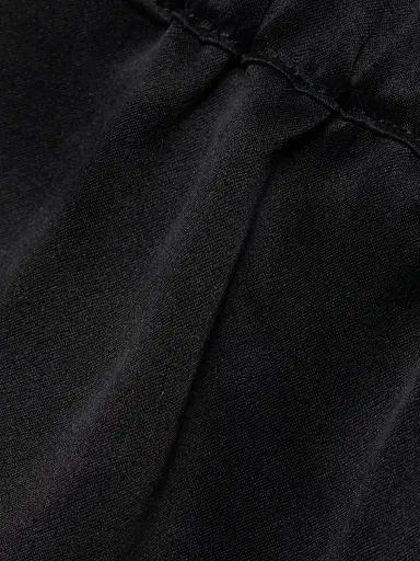 Lunya Women's Washable Silk Tulip-Back Pajama Set - Immersed Black - Size XS | Thumbnail 7