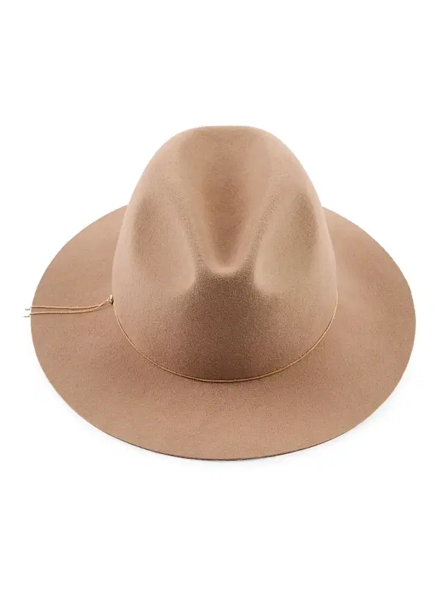 Eugenia Kim Women's Sandy Felt Chain Fedora - Camel