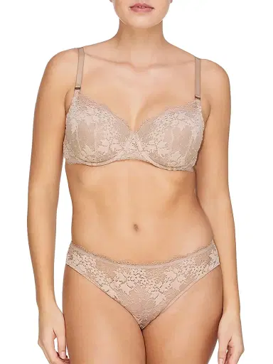 ThirdLove Women's All Day Lace T-Shirt Bra - Beige - Size 42E | Thumbnail 2