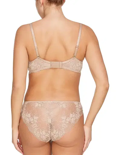 ThirdLove Women's All Day Lace T-Shirt Bra - Beige - Size 42E | Thumbnail 3