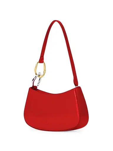 Staud Women's Ollie Leather Shoulder Bag | Thumbnail 6 Staud Women's Ollie Leather Shoulder Bag | Thumbnail 6