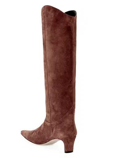 Staud Women's Western Suede Wally Boots | Thumbnail 3
