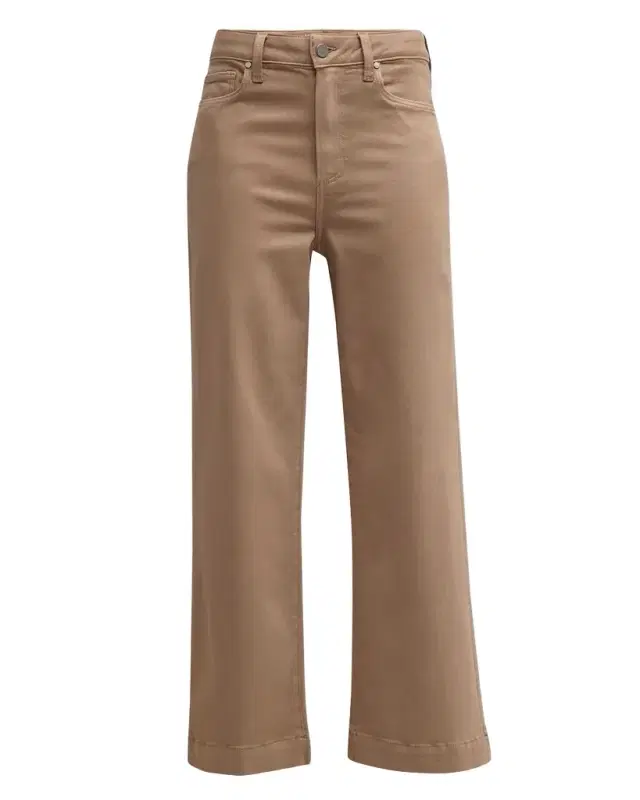 PAIGE Anessa Wide-Leg Crop Jeans