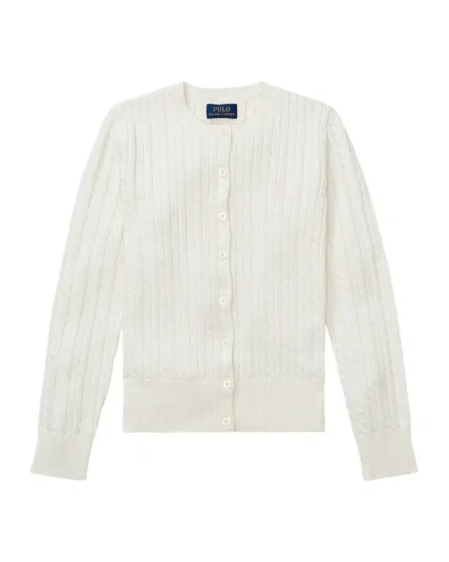 Girl 's Mini Cable-Knit Cardigan