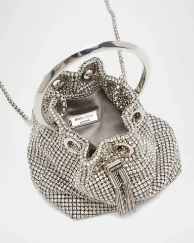 Jimmy Choo Bon Bon Micro Crystal Bucket Bag | Thumbnail 3 Jimmy Choo Bon Bon Micro Crystal Bucket Bag | Thumbnail 3