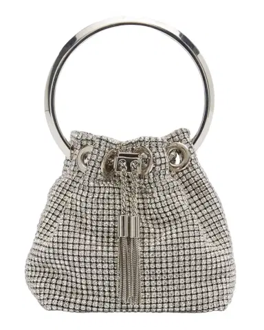 Jimmy Choo Bon Bon Micro Crystal Bucket Bag | Thumbnail 1 Jimmy Choo Bon Bon Micro Crystal Bucket Bag | Thumbnail 1