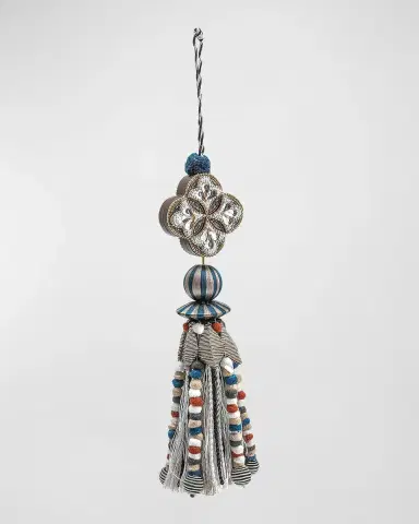 MacKenzie-Childs Cobblestone Beaded Tassel | Thumbnail 2 MacKenzie-Childs Cobblestone Beaded Tassel | Thumbnail 2