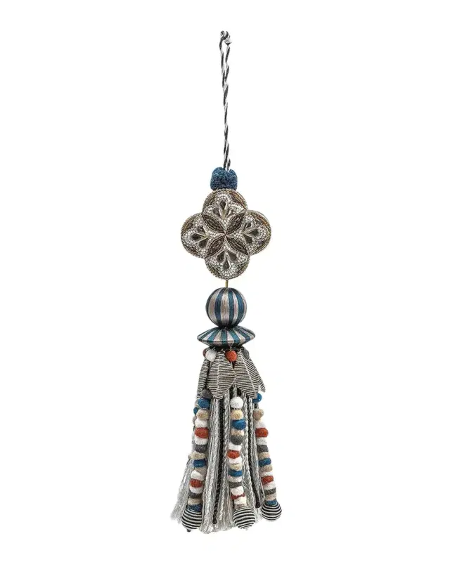 MacKenzie-Childs Cobblestone Beaded Tassel