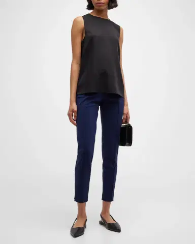 Theory Silk Straight Shell Top | Thumbnail 2