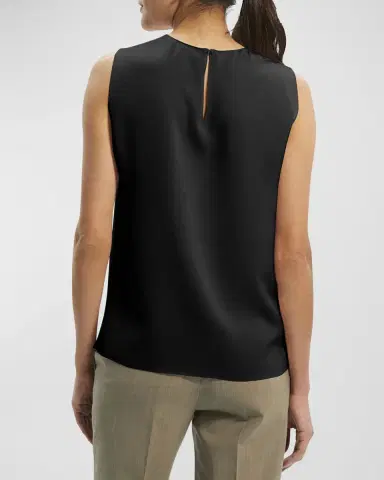 Theory Silk Straight Shell Top | Thumbnail 3