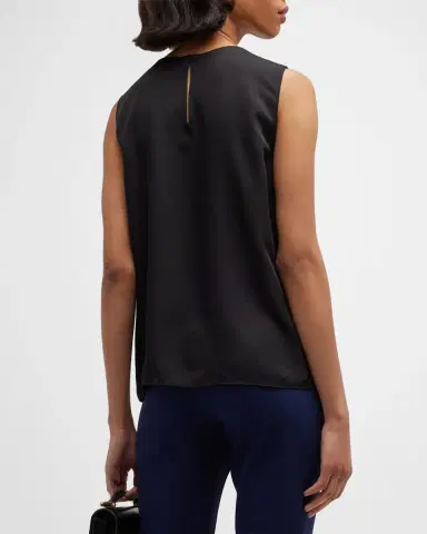 Theory Silk Straight Shell Top | Thumbnail 6