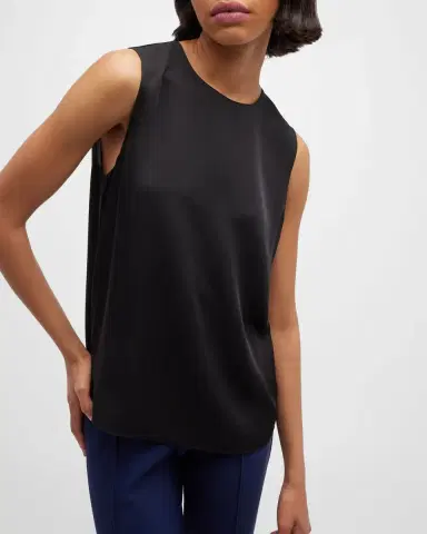 Theory Silk Straight Shell Top | Thumbnail 7