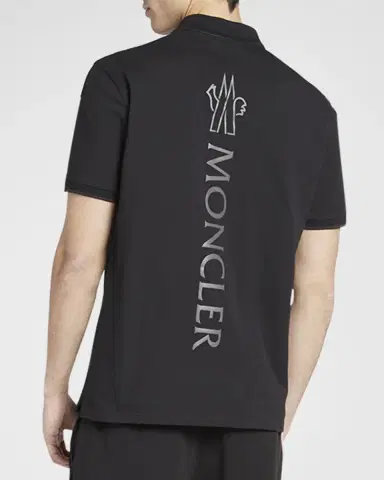 Moncler Men's Logo Polo Shirt | Thumbnail 3 Moncler Men's Logo Polo Shirt | Thumbnail 3