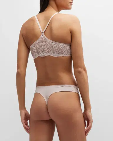 Natori Lush Lace-Back Front-Closure Contour Bra | Thumbnail 4 Natori Lush Lace-Back Front-Closure Contour Bra | Thumbnail 4
