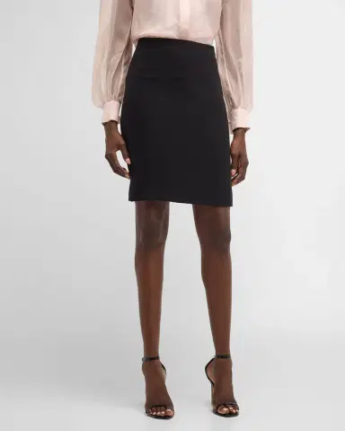 Giorgio Armani Silk Cady Pencil Skirt | Thumbnail 2 Giorgio Armani Silk Cady Pencil Skirt | Thumbnail 2