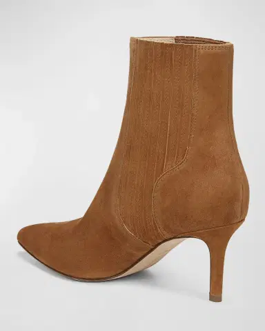 Veronica Beard 70mm Lisa Suede Stiletto Ankle Booties | Thumbnail 3
