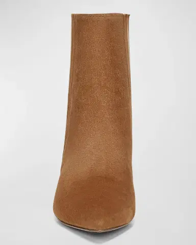 Veronica Beard 70mm Lisa Suede Stiletto Ankle Booties | Thumbnail 5