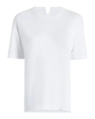 Another Tomorrow Luxe Seamed Cotton Short Sleeve T-Shirt | Thumbnail 1 Another Tomorrow Luxe Seamed Cotton Short Sleeve T-Shirt | Thumbnail 1