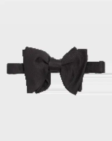 Tom Ford Men's Large Grosgrain Bow Tie | Thumbnail 2 Tom Ford Men's Large Grosgrain Bow Tie | Thumbnail 2