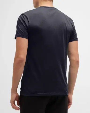 Paul Smith Men's Cotton Crewneck T-Shirt | Thumbnail 3 Paul Smith Men's Cotton Crewneck T-Shirt | Thumbnail 3