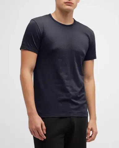 Paul Smith Men's Cotton Crewneck T-Shirt | Thumbnail 4 Paul Smith Men's Cotton Crewneck T-Shirt | Thumbnail 4