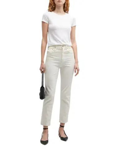 Majestic Filatures Stretch Linen Crewneck Tee | Thumbnail 1