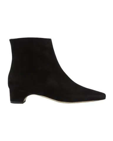 Manolo Blahnik Tolarc Suede Zip Ankle Booties | Thumbnail 1 Manolo Blahnik Tolarc Suede Zip Ankle Booties | Thumbnail 1