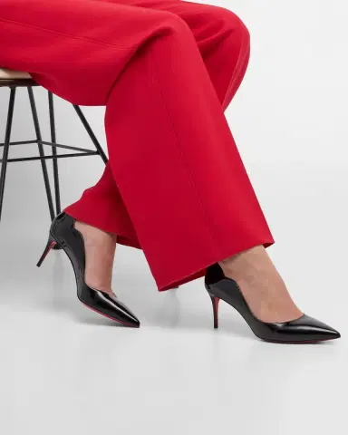 Christian Louboutin 70mm Hot Chick Patent Pumps | Thumbnail 2 Christian Louboutin 70mm Hot Chick Patent Pumps | Thumbnail 2