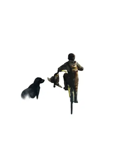 Prestige Arts "Pedaling Home" Giclee | Thumbnail 1 Prestige Arts "Pedaling Home" Giclee | Thumbnail 1
