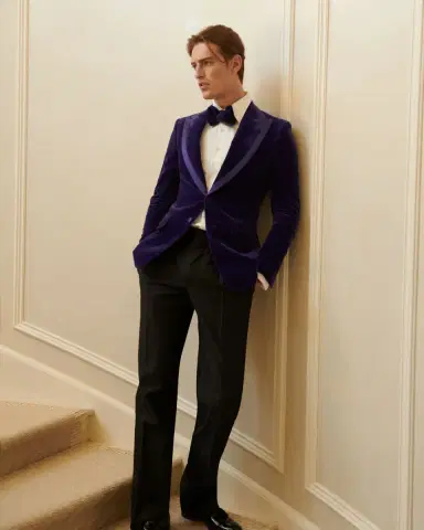 Tom Ford Men's Edgar Patent Leather Oxfords | Thumbnail 4
