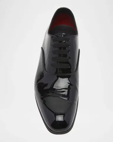 Tom Ford Men's Edgar Patent Leather Oxfords | Thumbnail 5
