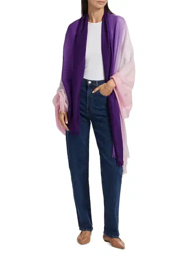 Sofia Cashmere Women's Ombré CashmereScarf | Thumbnail 1 Sofia Cashmere Women's Ombré CashmereScarf | Thumbnail 1