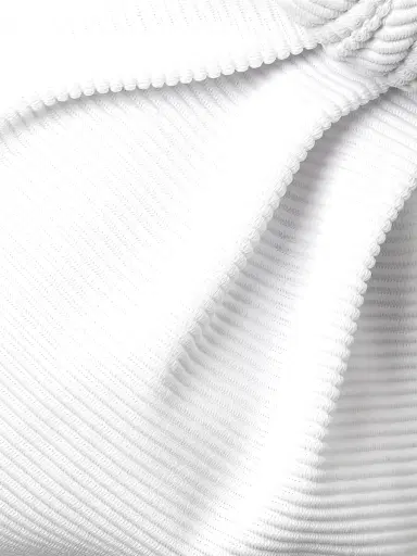 BEACH RIOT Women's Sophia Rib-Knit Bikini Top - White - Size XL | Thumbnail 6