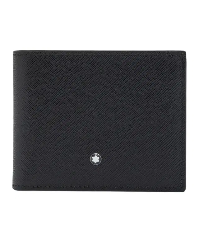 Montblanc Men 's Saffiano Leather Sartorial Bifold Wallet