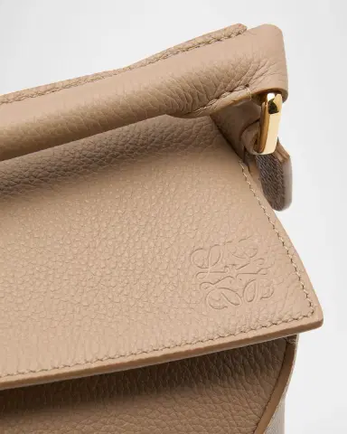 Loewe Puzzle Edge Small Top-Handle Bag in Grained Leather | Thumbnail 4 Loewe Puzzle Edge Small Top-Handle Bag in Grained Leather | Thumbnail 4