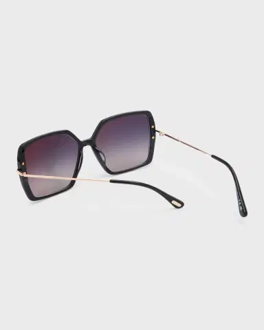 Tom Ford Joanna Mixed-Media Butterfly Sunglasses | Thumbnail 2 Tom Ford Joanna Mixed-Media Butterfly Sunglasses | Thumbnail 2