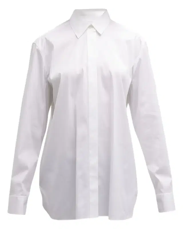 Theory Classic Button-Front Boyfriend Shirt