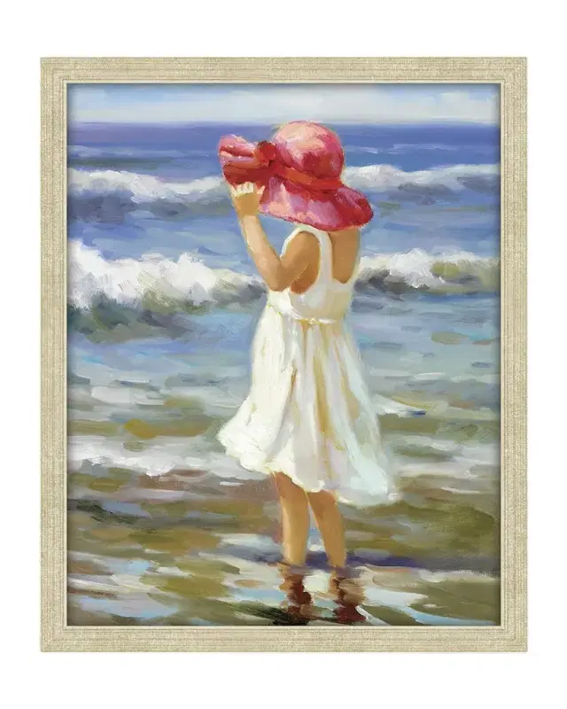 Prestige Arts "Little Girl on Beach 2" Giclee