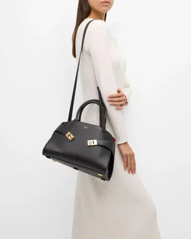 Ferragamo Small Hug Leather Top-Handle Bag | Thumbnail 2 Ferragamo Small Hug Leather Top-Handle Bag | Thumbnail 2