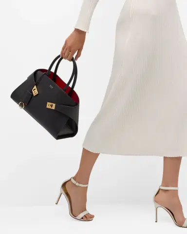Ferragamo Small Hug Leather Top-Handle Bag | Thumbnail 4 Ferragamo Small Hug Leather Top-Handle Bag | Thumbnail 4