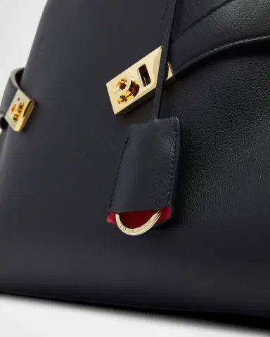 Ferragamo Small Hug Leather Top-Handle Bag | Thumbnail 5 Ferragamo Small Hug Leather Top-Handle Bag | Thumbnail 5