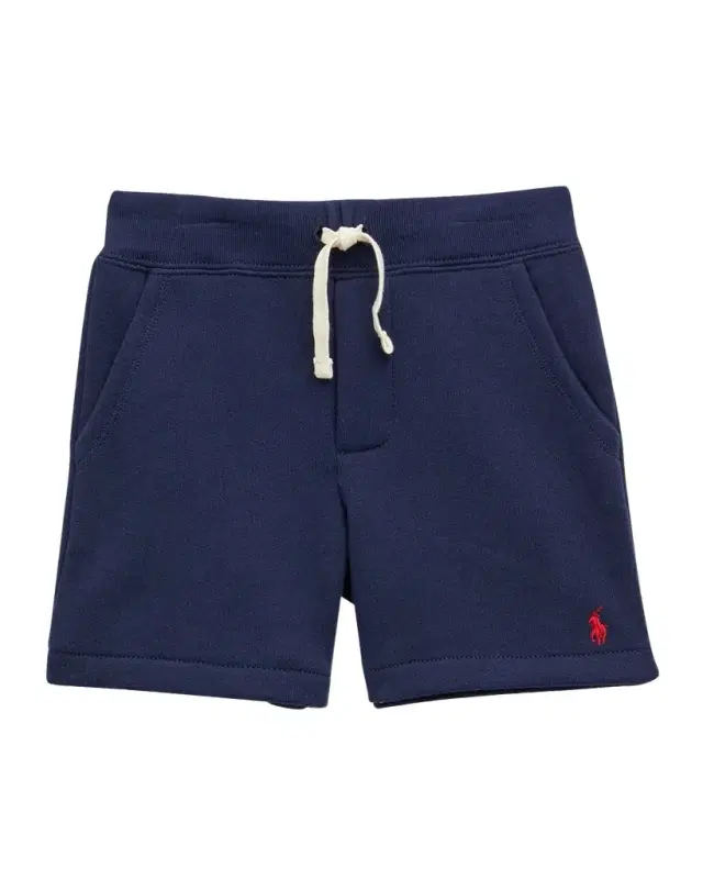 Polo Ralph Lauren Kid 's Embroidered Pony Fleece Shorts, Size T-6