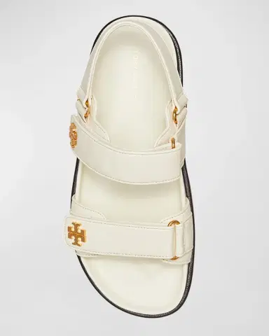 Tory Burch Kira Leather Dual-Band Sport Sandals | Thumbnail 3