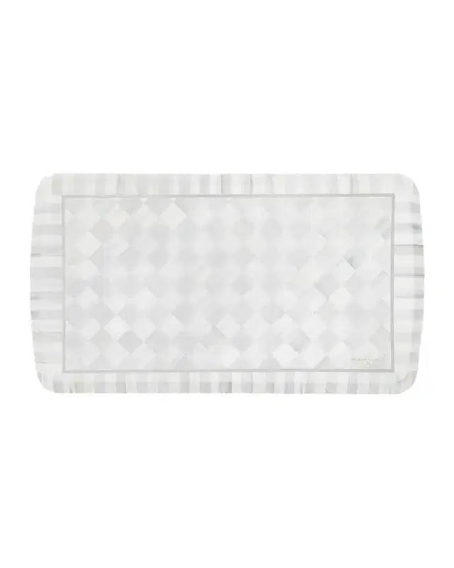 MacKenzie-Childs Sterling Check Gel Pro Comfort Mat