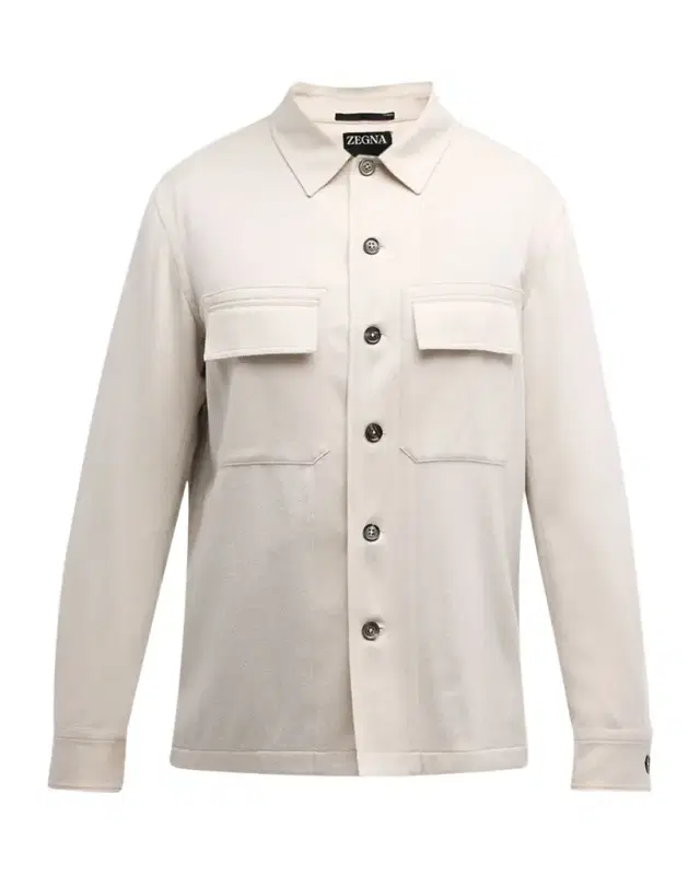ZEGNA Men 's Oasi Cashmere Overshirt