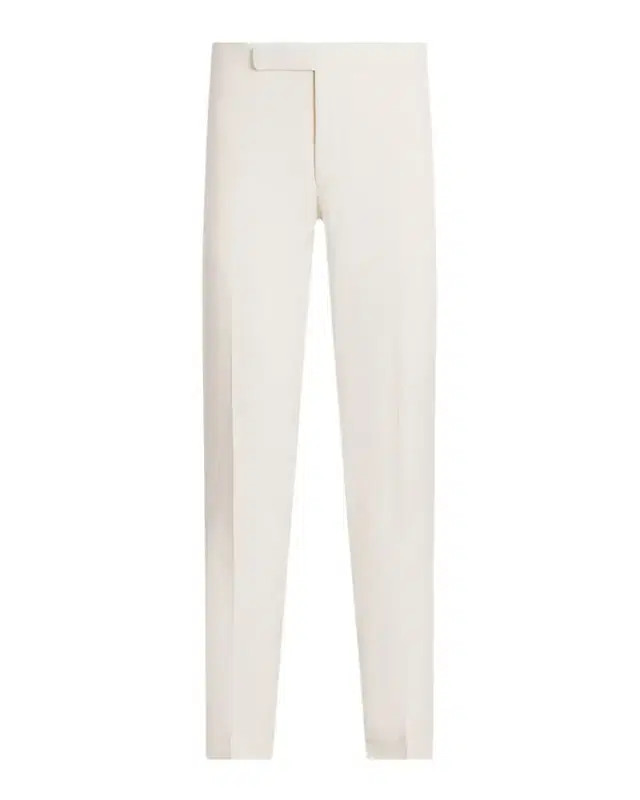 Ralph Lauren Purple Label Men 's Gregory Hand-Tailored Silk-Linen Trouser