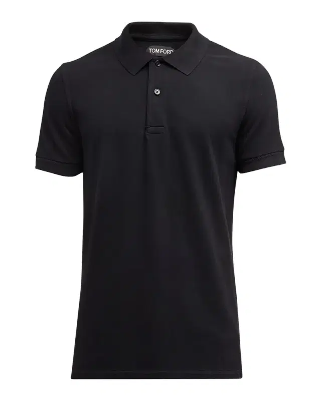 Men 's Cotton Pique Polo Shirt